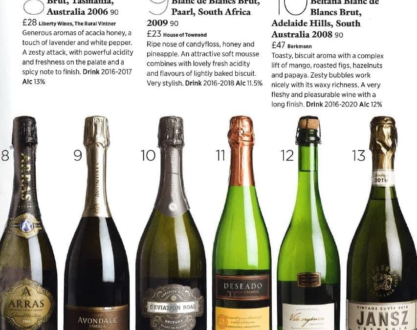 Decanter – Top 25 New World Sparkling Wines