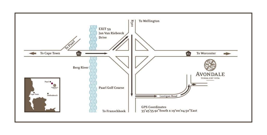 Avondale Map