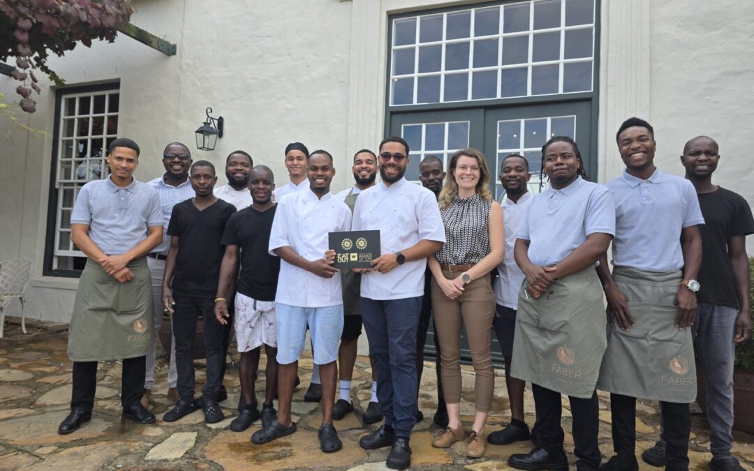 Faber awarded Two Star Award – a milestone for Paarl